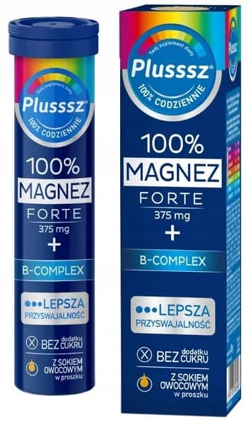 Plusssz Elektrolyter Multivitamin 24 tabletter + Magnesium Forte B-komplex 20 tabletter