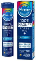 Miniatyrbild 8 av 11: Plusssz Elektrolyter Multivitamin 24 tabletter + Magnesium Forte B-komplex 20 tabletter