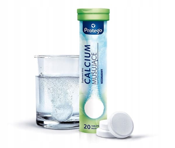 PROTEGO KALCIUM LIME Brustabletter 20 brustabletter