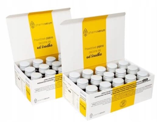Pharmaverum Beautyllagen KOLLAGEN + Vitaminer HÅR HUD Spruta 30 x 30 ml