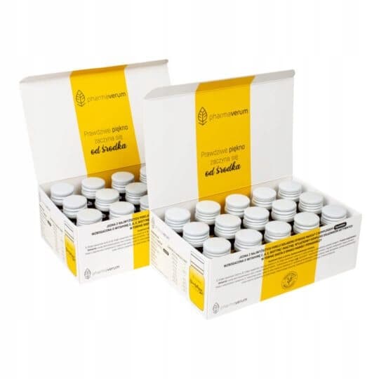 Pharmaverum Beautyllagen KOLLAGEN + Vitaminer HÅR HUD Spruta 30 x 30 ml