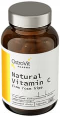 Miniatyrbild 3 av 9: OstroVit Naturligt C-vitamin från vildros IMMUNITET 30 kapslar
