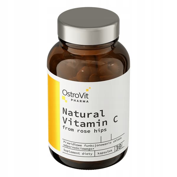 OstroVit Naturligt C-vitamin från vildros IMMUNITET 30 kapslar