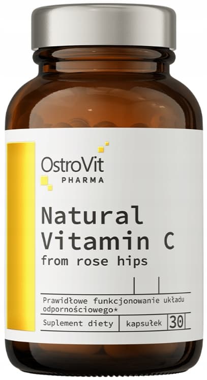 OstroVit Naturligt C-vitamin från vildros IMMUNITET 30 kapslar