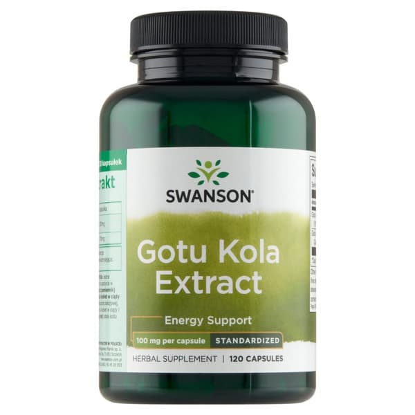 SWANSON Gotu Kola 435 mg MINNESTRESS 60 kapslar