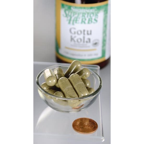 SWANSON Gotu Kola 435 mg MINNESTRESS 60 kapslar