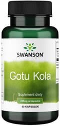 Miniatyrbild 1 av 11: SWANSON Gotu Kola 435 mg MINNESTRESS 60 kapslar