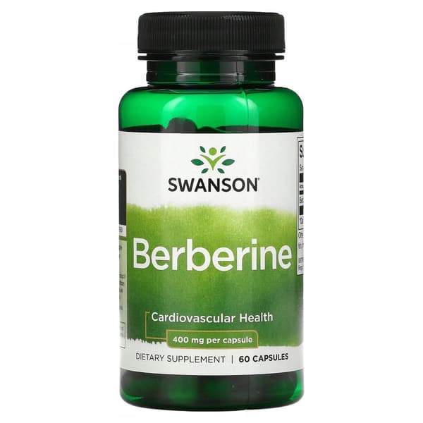 SWANSON Berberin DIABETES HJÄRTA HUD VIKTMISSION 60 kapslar