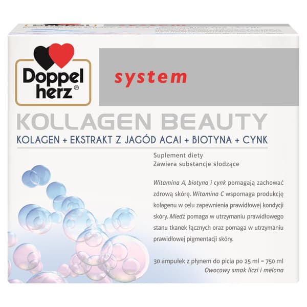 Doppelherz system KOLLAGEN BEAUTY kollagenampuller 30 ampuller