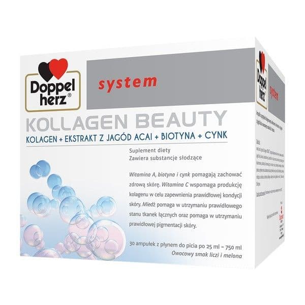 Doppelherz system KOLLAGEN BEAUTY kollagenampuller 30 ampuller