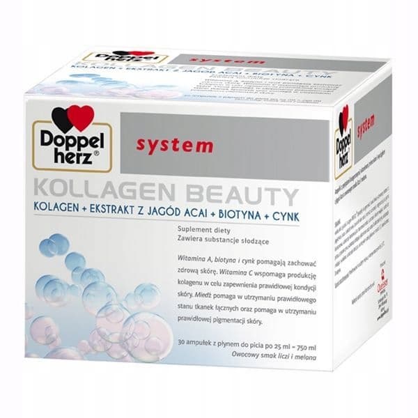 Doppelherz system KOLLAGEN BEAUTY kollagenampuller 30 ampuller