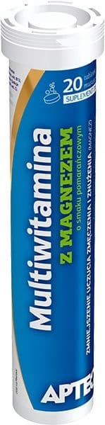 MULTIVITAMIN MED MAGNESIUM Apteo 20 tabletter.