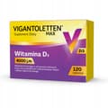 Miniatyrbild 3 av 4: Vigantoletten Max 4000 vitamin D 120 tabletter.