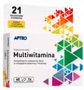 Miniatyrbild 1 av 3: MULTIVITAMIN vitamin B, C zink Apteo 60 tabletter.