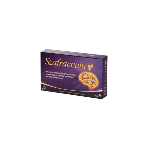 Szafraceum vitamin B saffran ginseng 30 tab.