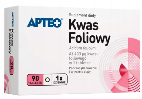 FOLSYRA graviditet Apteo 90 tabletter.