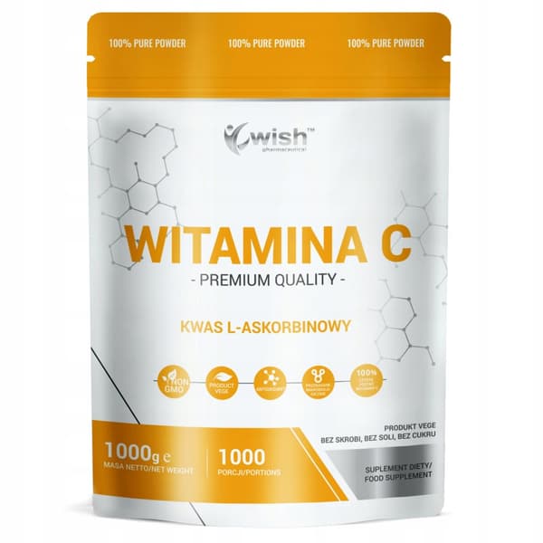 Wish C-vitamin L-askorbinsyra 1 kg