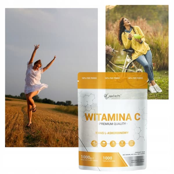 Wish C-vitamin L-askorbinsyra 1 kg