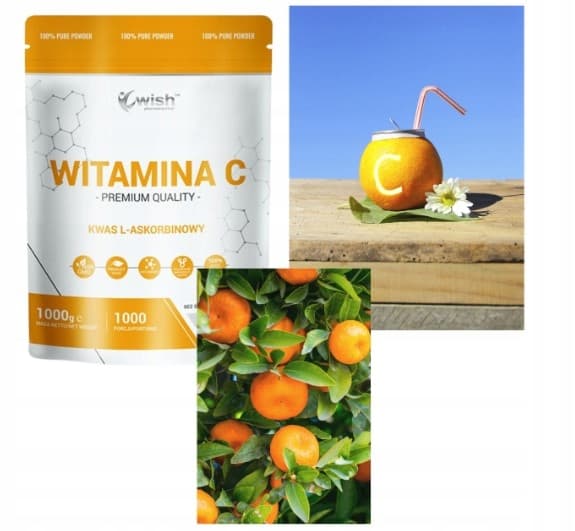 Wish C-vitamin L-askorbinsyra 1 kg