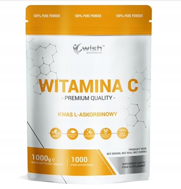 Wish C-vitamin L-askorbinsyra 1 kg