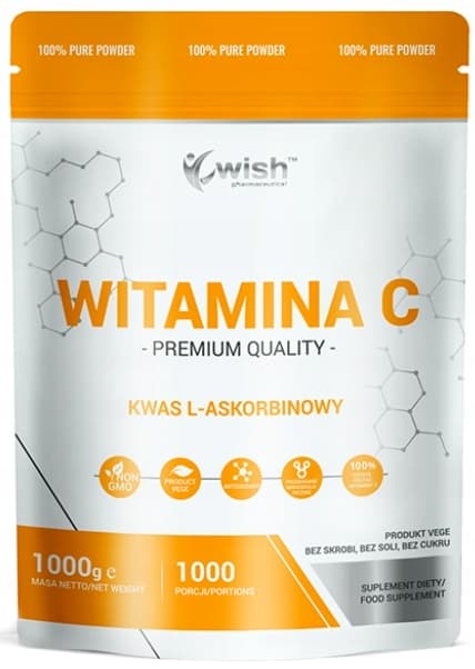 Wish C-vitamin L-askorbinsyra 1 kg