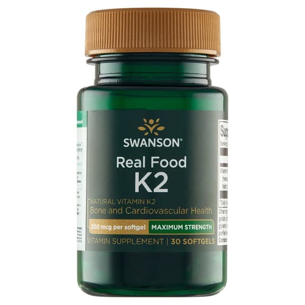 NATURLIGT VITAMIN K2 MK-7 200mcg BEN SWANSON