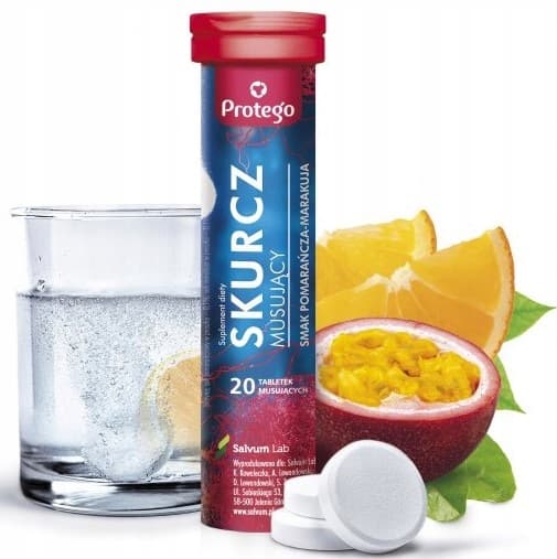 PROTEGO Kramp Brusande magnesiumkalium 20 tabletter mousse