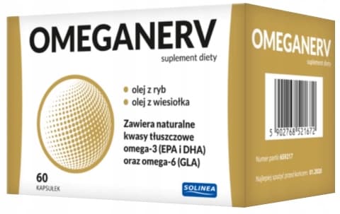 Omeganerw-syror OMEGA TRAN Solinea 60 kapslar.
