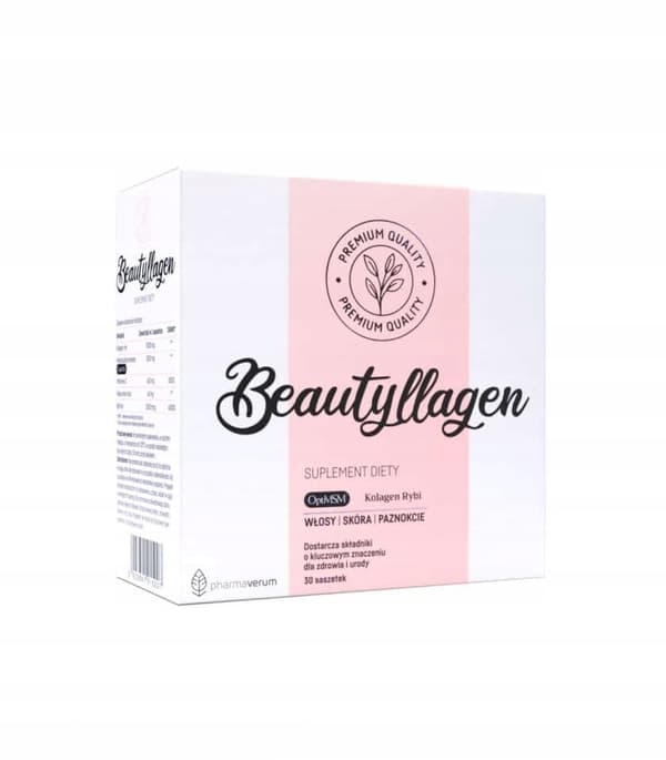 Beautyllagen HÅR HUD LEDER 30 påsar kollagen