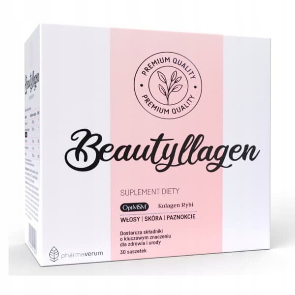 Beautyllagen HÅR HUD LEDER 30 påsar kollagen