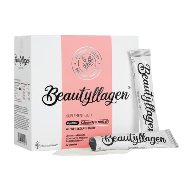 Beautyllagen HÅR HUD LEDER 30 påsar kollagen