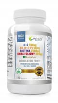 Miniatyrbild 3 av 4: WISH Modulator forte vitamin B12 B6 biotin x120