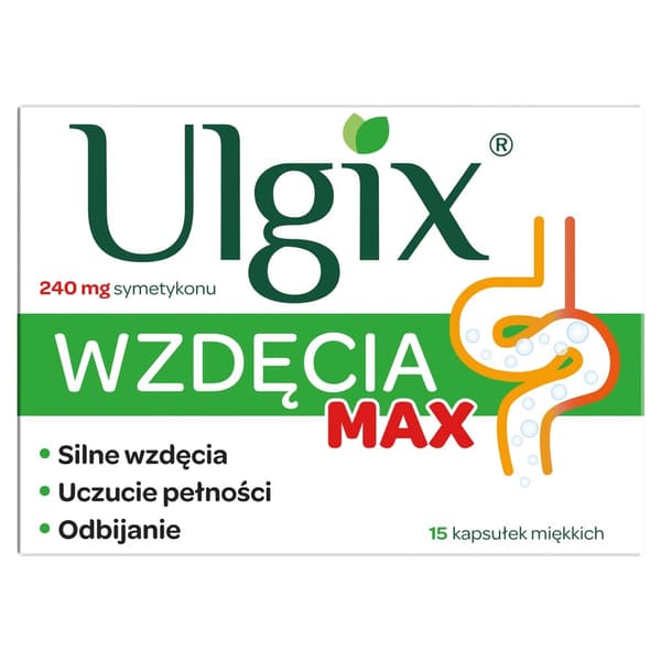 ULGIX UPBLÅSTHET MAX 15 kapslar