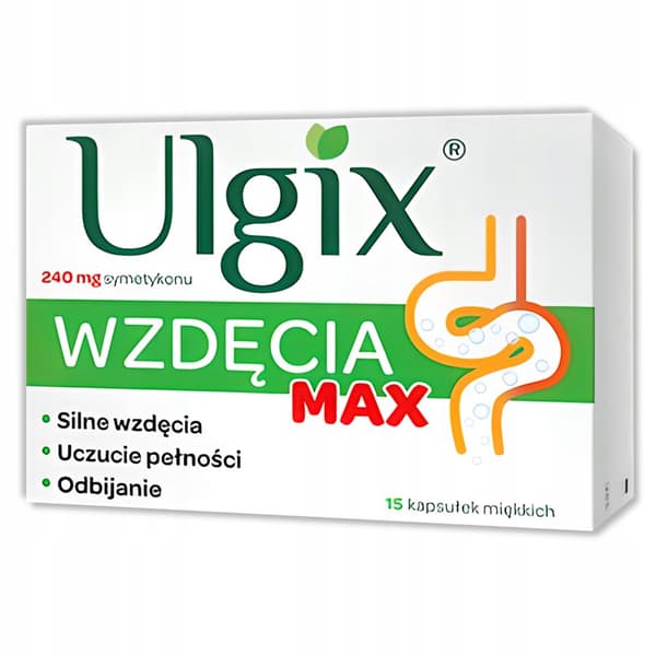ULGIX UPBLÅSTHET MAX 15 kapslar