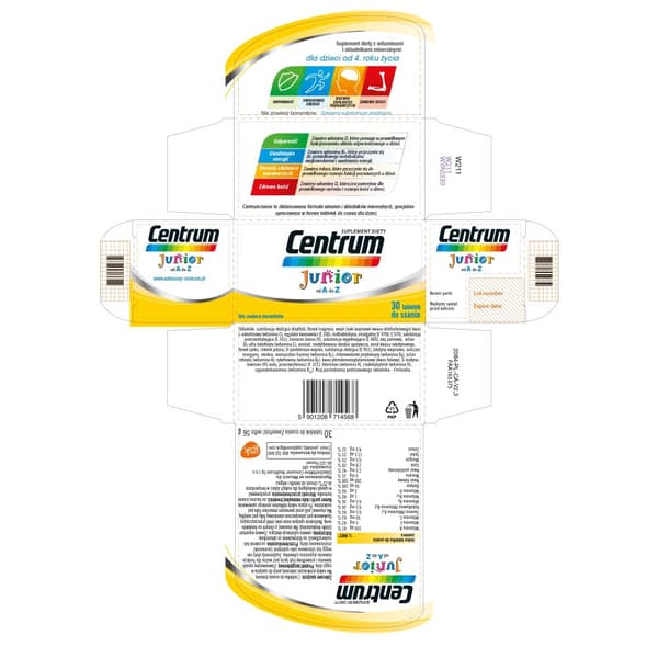 Centrum Junior vitaminer för barn 30 tabletter