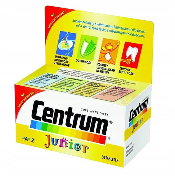 Centrum Junior vitaminer för barn 30 tabletter
