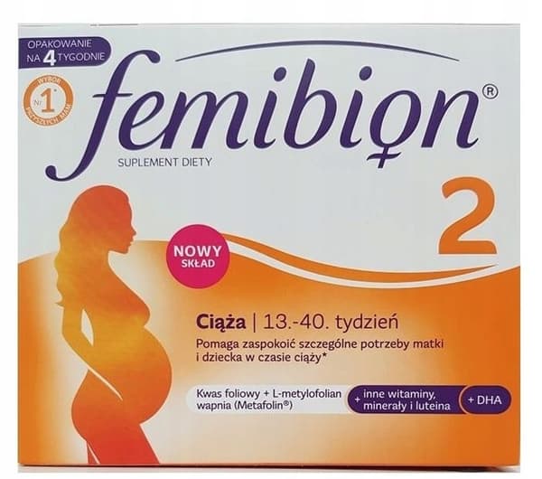 Femibion 2 graviditet folsyra 28 tabletter + 28 kapslar