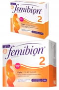 Miniatyrbild 4 av 11: Femibion 2 graviditet folsyra 28 tabletter + 28 kapslar
