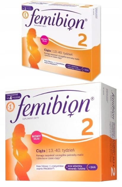 Femibion 2 graviditet folsyra 28 tabletter + 28 kapslar