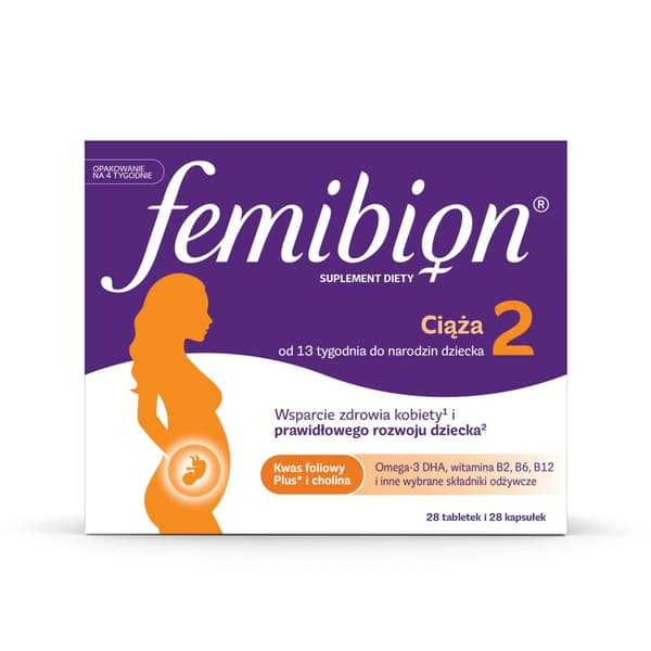 Femibion 2 graviditet folsyra 28 tabletter + 28 kapslar