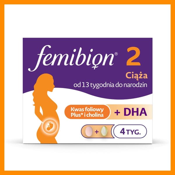 Femibion 2 graviditet folsyra 28 tabletter + 28 kapslar
