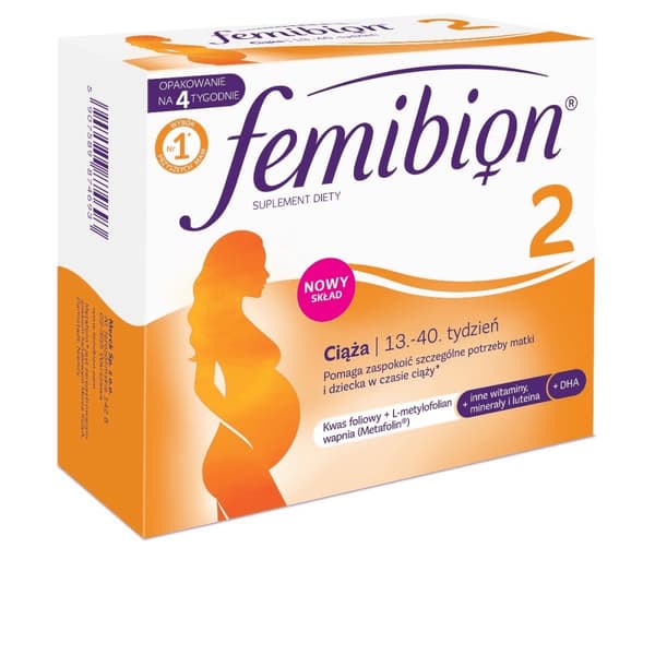 Femibion 2 graviditet folsyra 28 tabletter + 28 kapslar