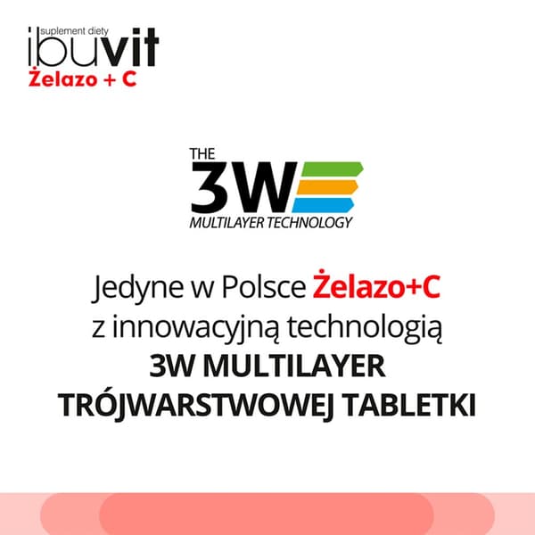 Ibuvit Rauta + C-vitamiini 30 tablettia