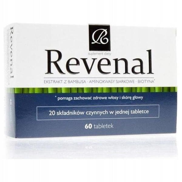 Revenal bambu biotin zink jod järn 60 tabletter