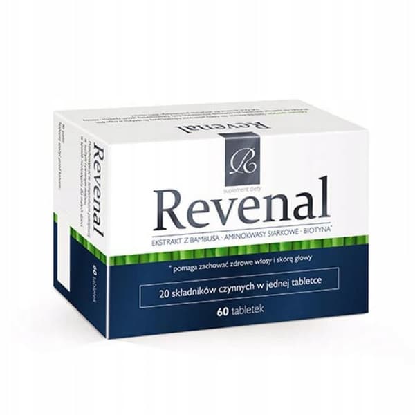 Revenal bambu biotin zink jod järn 60 tabletter