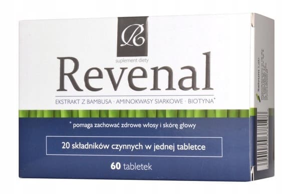 Revenal bambu biotin zink jod järn 60 tabletter