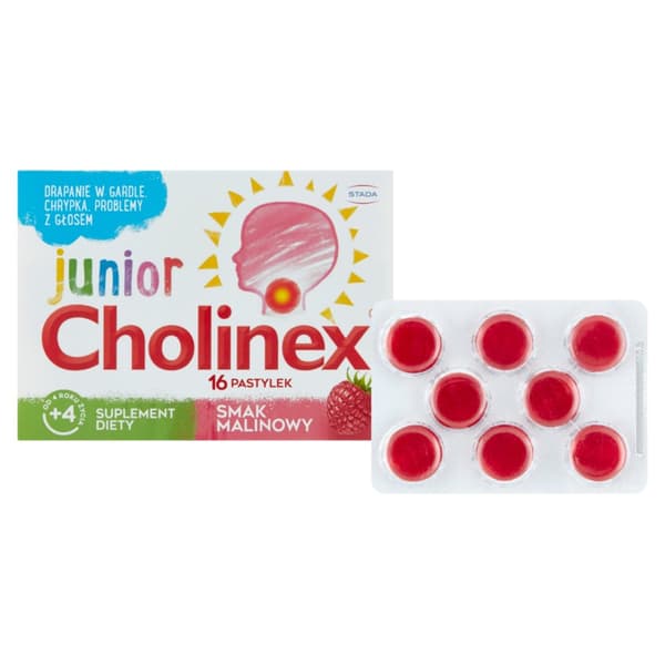 Cholinex Junior Hallon Hals 16 sugtabletter