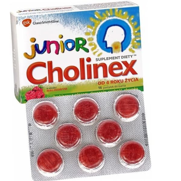 Cholinex Junior Hallon Hals 16 sugtabletter