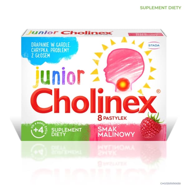 Cholinex Junior Hallon Hals 16 sugtabletter