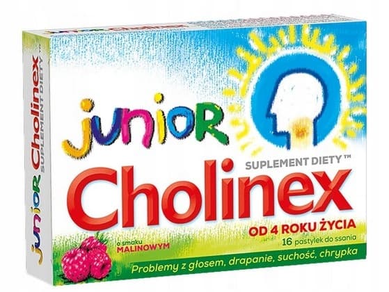 Cholinex Junior Hallon Hals 16 sugtabletter